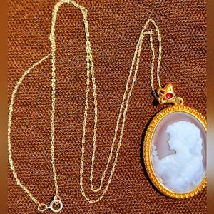 Cameo necklace